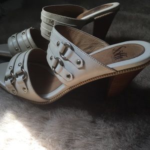 Sofft leather heels!